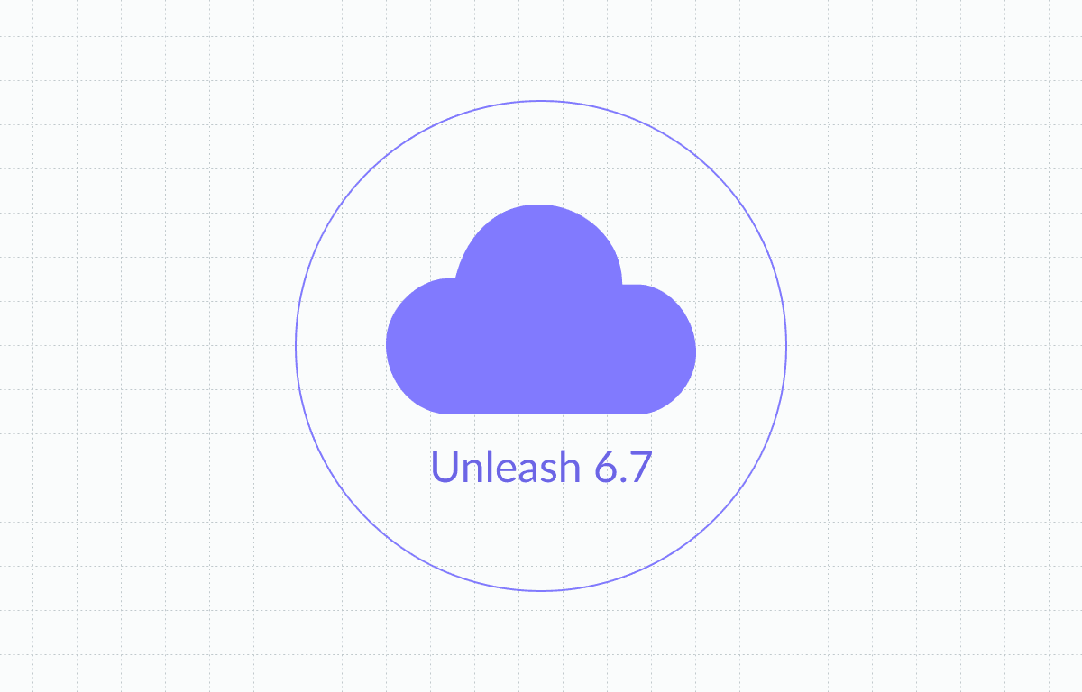 Unleash release 6.7 logo