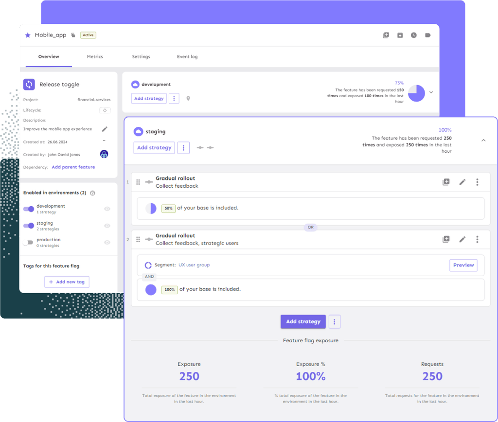 Help Feature Feature flag use cases: Software kill switches | Unleash